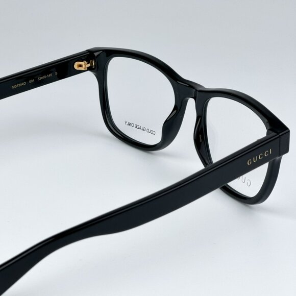Gucci GG1344O 001 BRAND NEW Eyeglasses Black Square Men - Picture 11 of 12